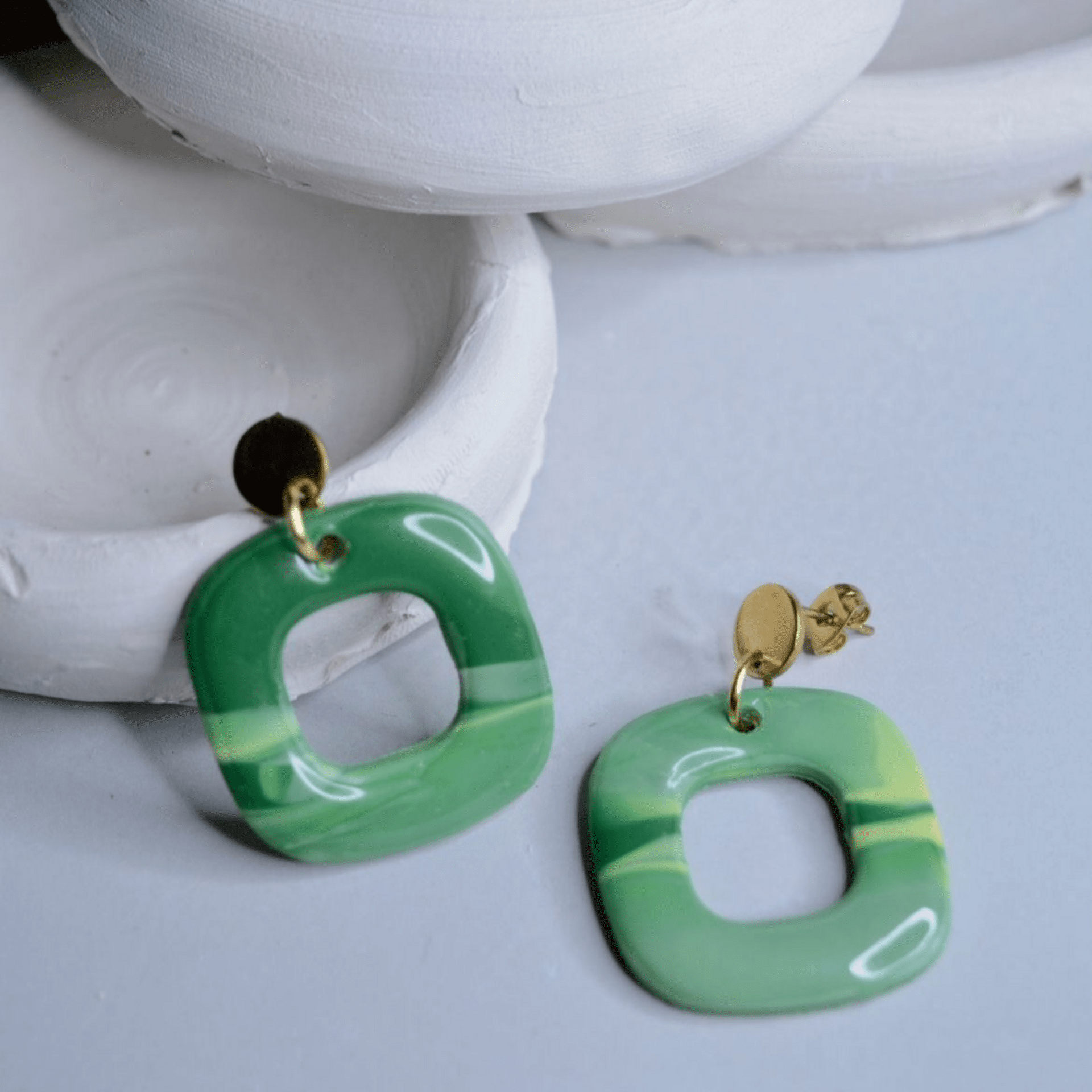 Pendientes Square - 3