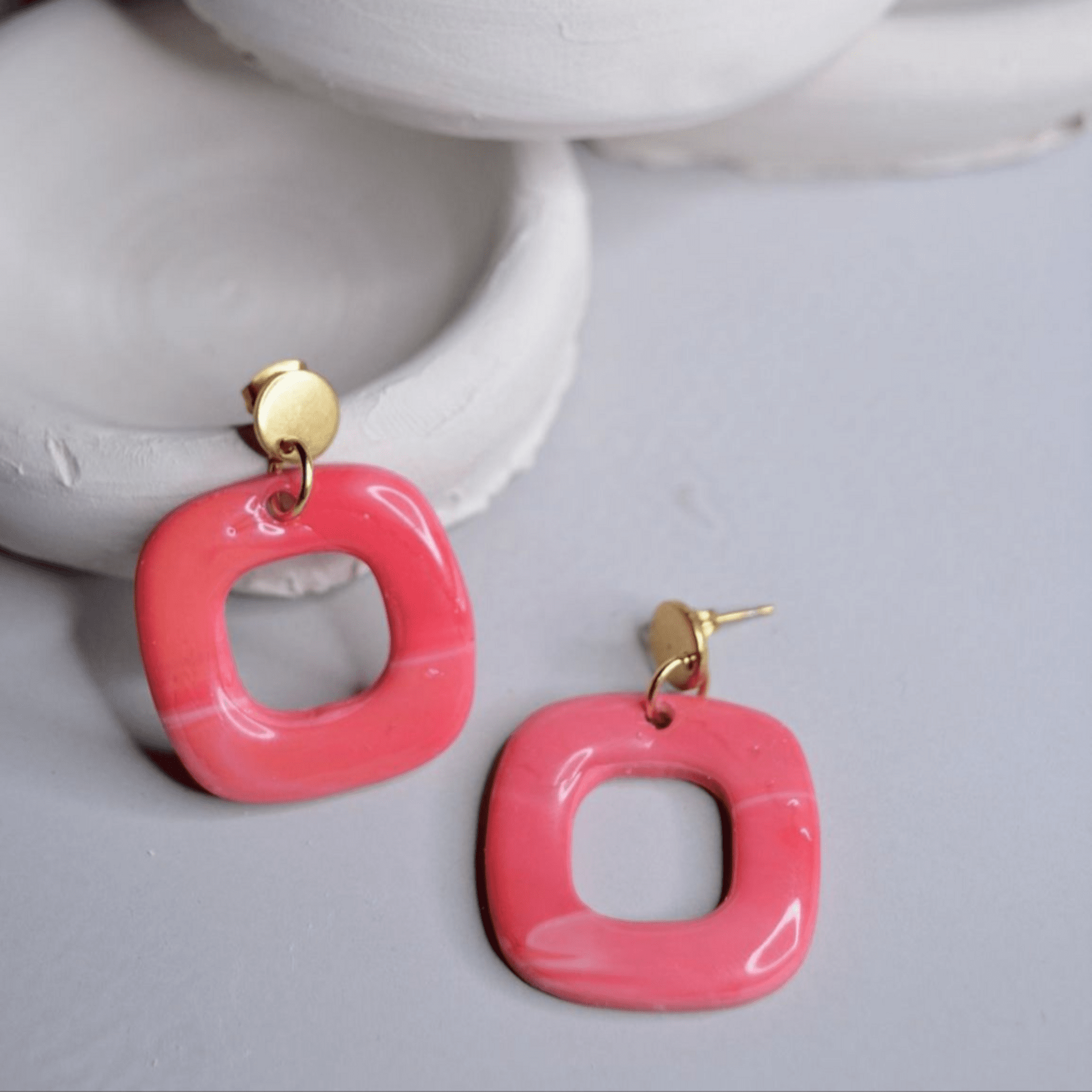 Pendientes Square - 2